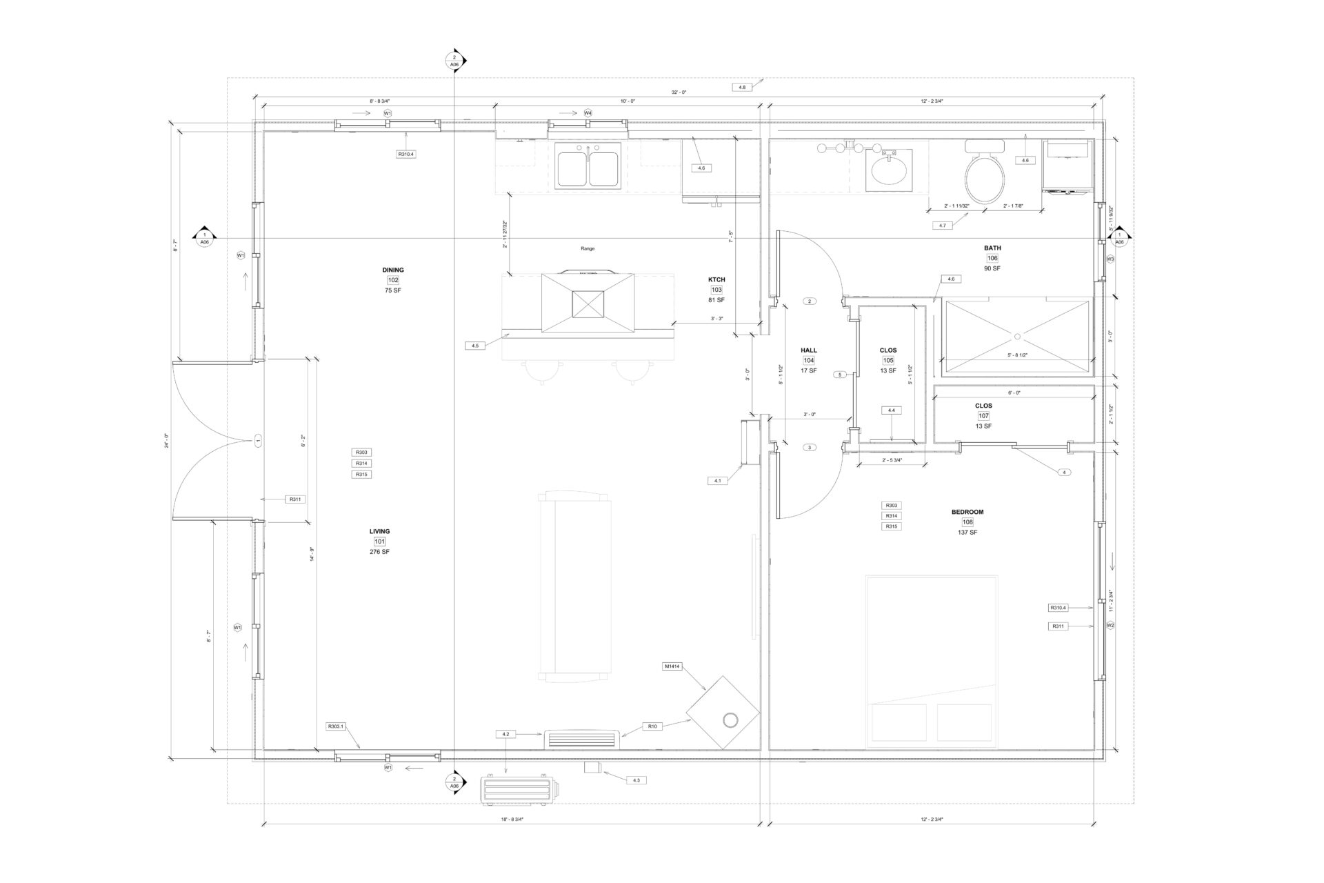 Floor Plan for Tiny House to Optimize Small Footprint at Home