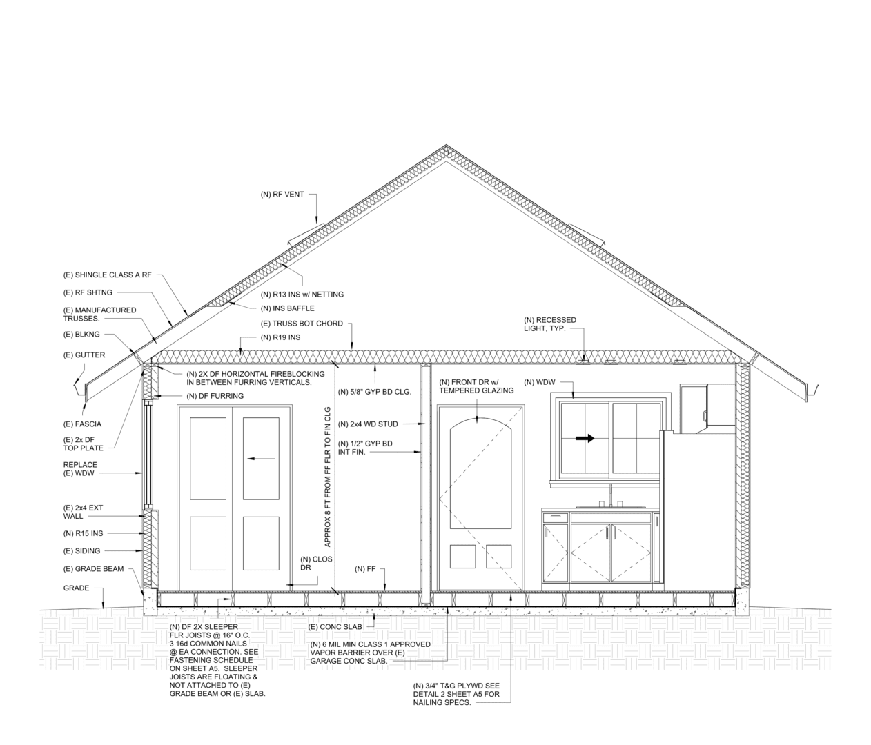 Project Plan for Conversion of Petaluma Garage with ADU Construction Method